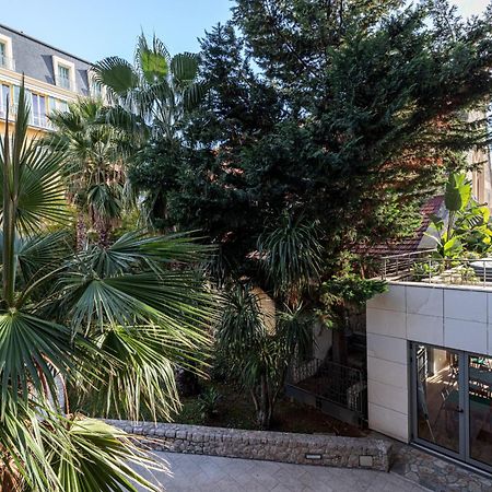Studio Centre Terrasse Climatisation 50M Plage Menton Luaran gambar
